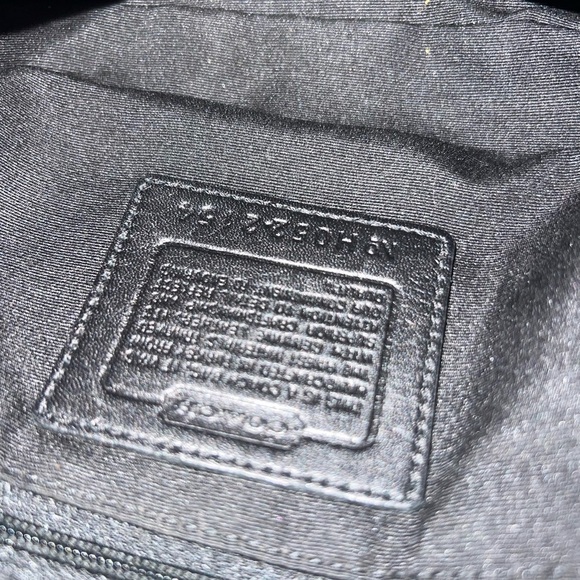 Vintage Coach Signature Logo Shoulder Bag, #2154 - Picture 8 of 13
